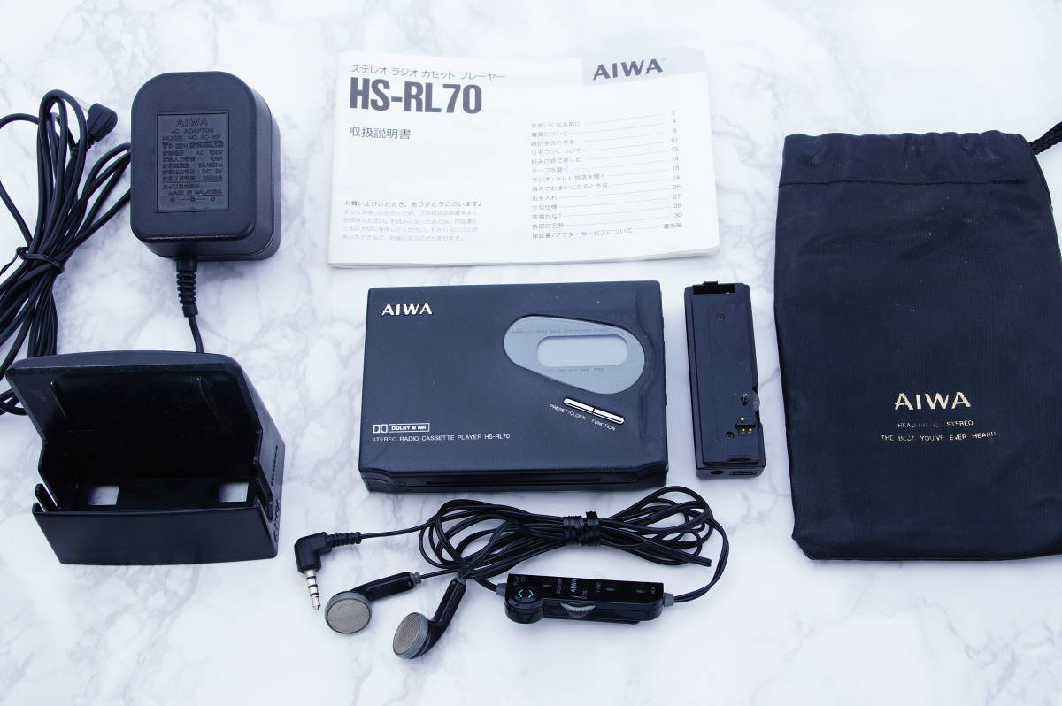 AIWA アイワ HS-JX10 ポータブルカセットレコーダー Yahoo AIWA HS