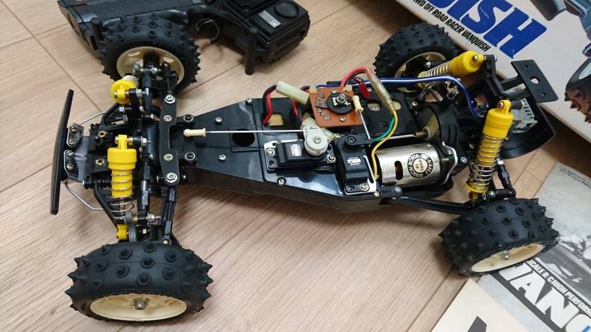 タミヤ ラジコン RC バンキッシュ プロポ ジャンク タミヤ VQS(バン