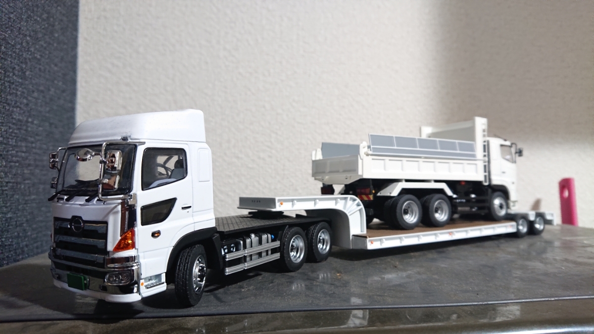 1/50 ケンクラフト 日野プロフィアダンプトラック 白 【公式通販】