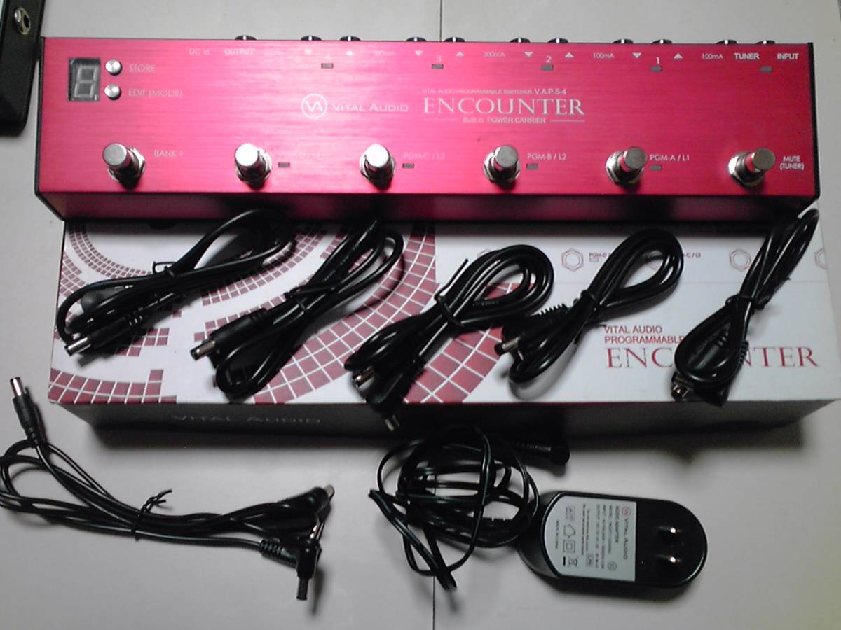 VITAL AUDIO ENCOUNTER VAPS-4 完備品 Vital Audioのスイッチャー