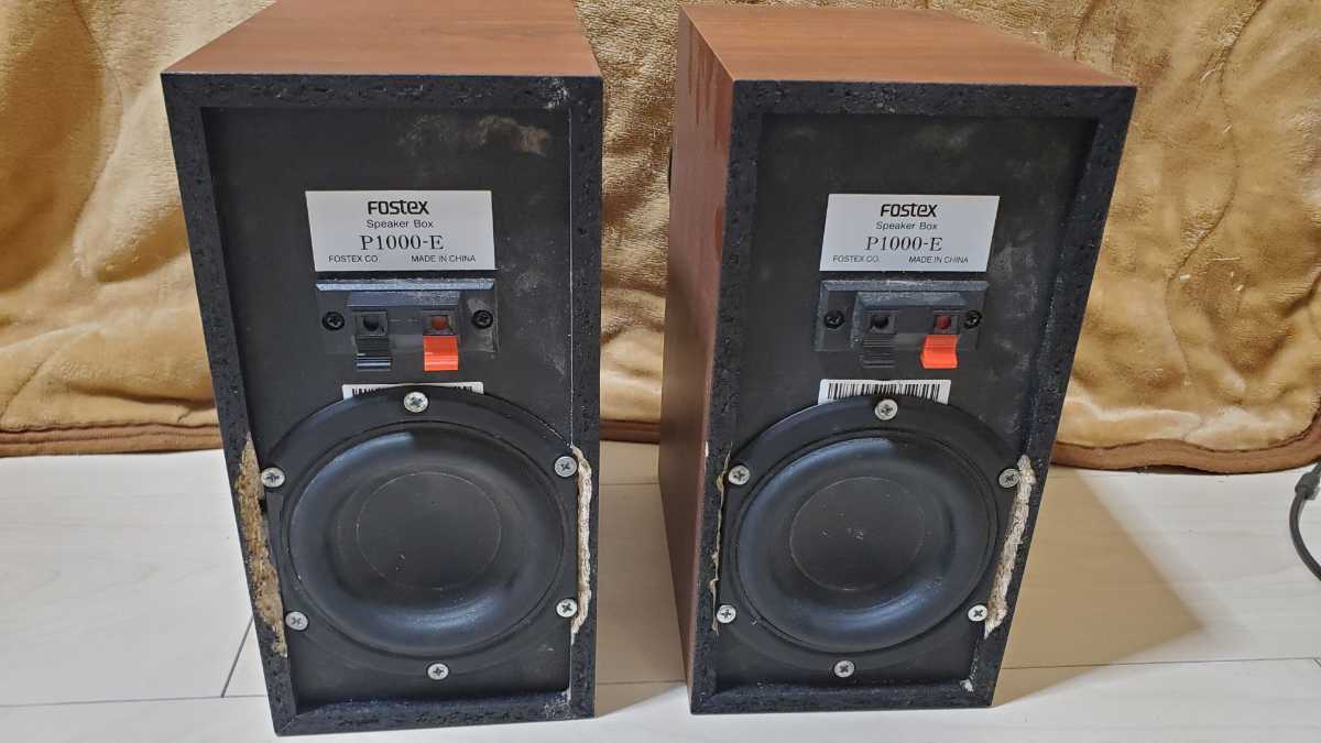 FOSTEX P1000-E + MarkAudio CHR70v3 スピーカー FOSTEX P1000-E +