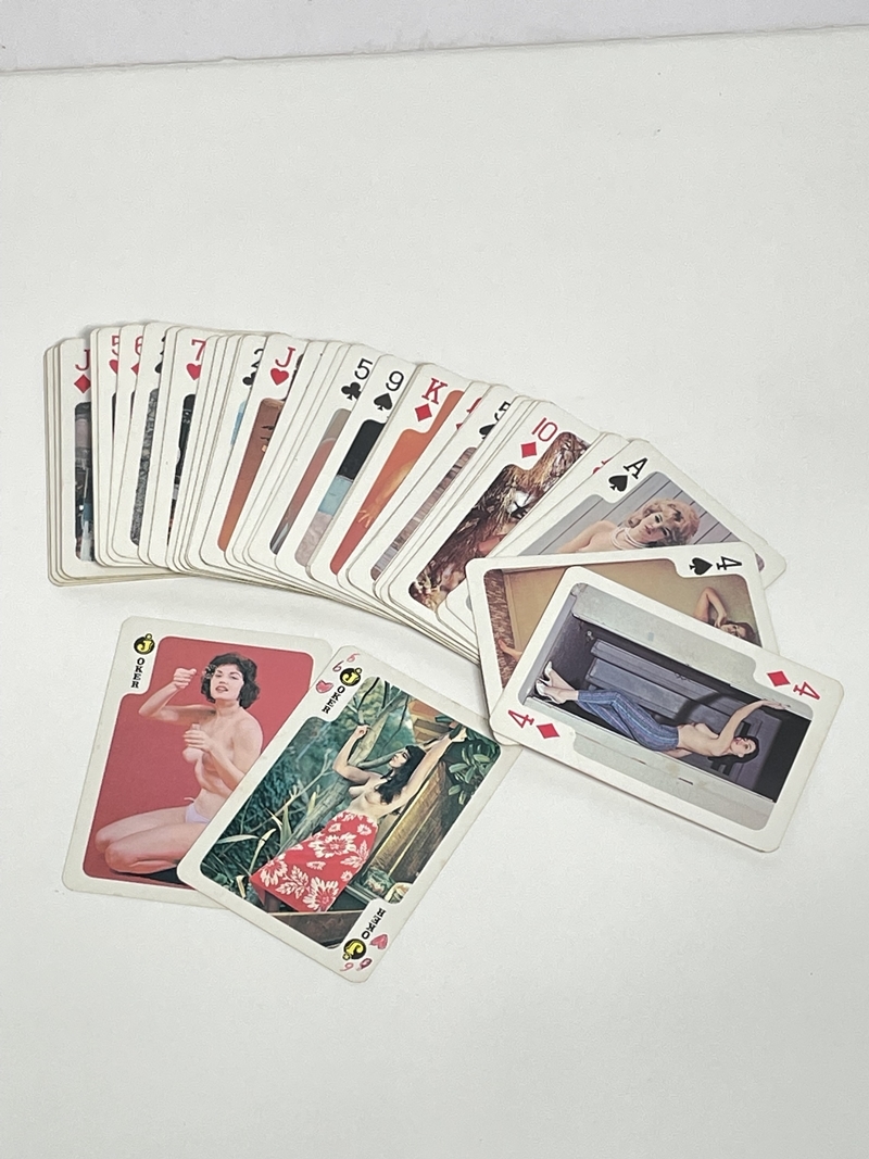 日本製 ヌードトランプ 昭和レトロ トランプカード CARDS 当時物