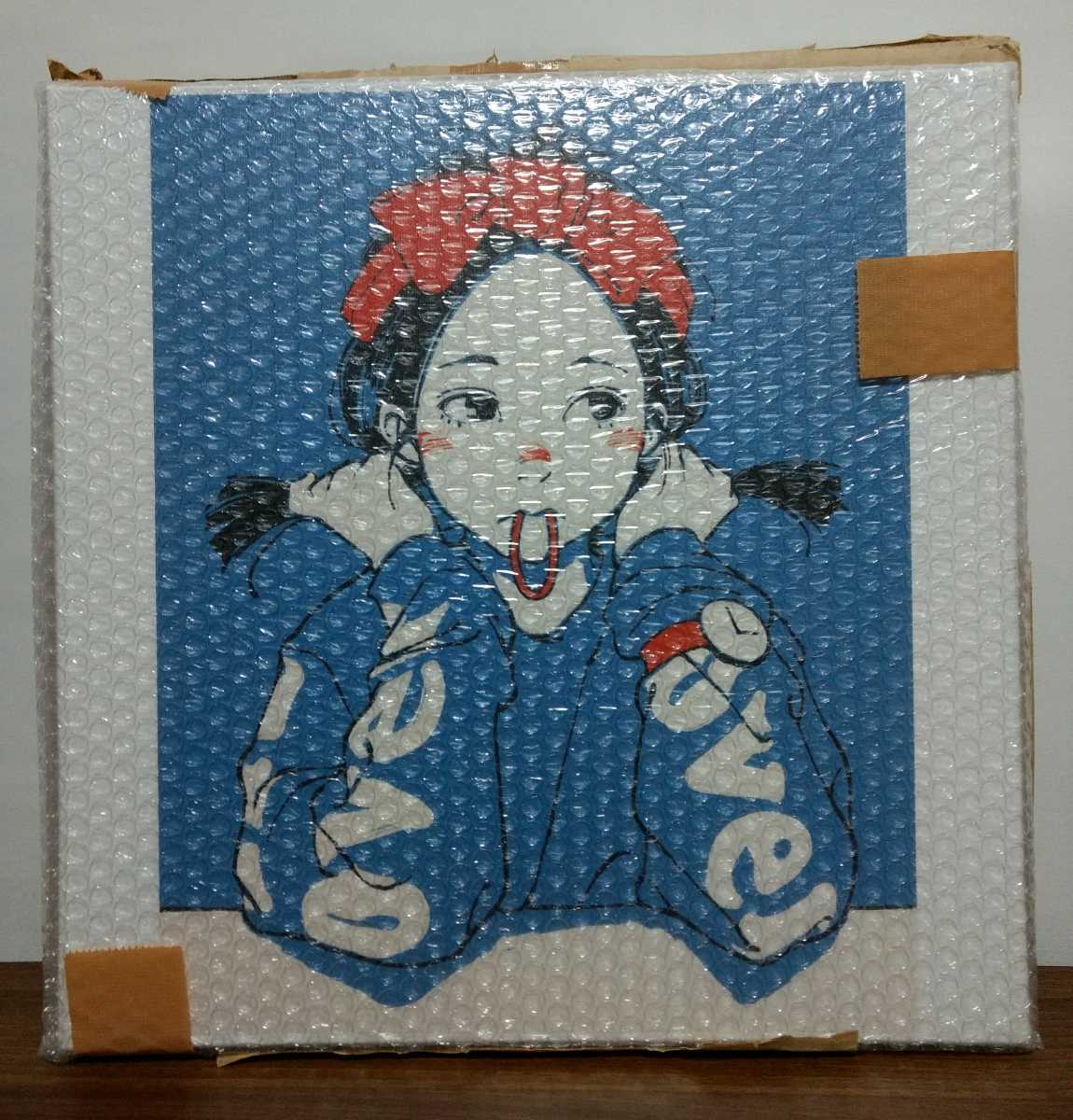 額装済 中古使用済 古塔つみ リトグラフ アート 額装済 使用済 古塔