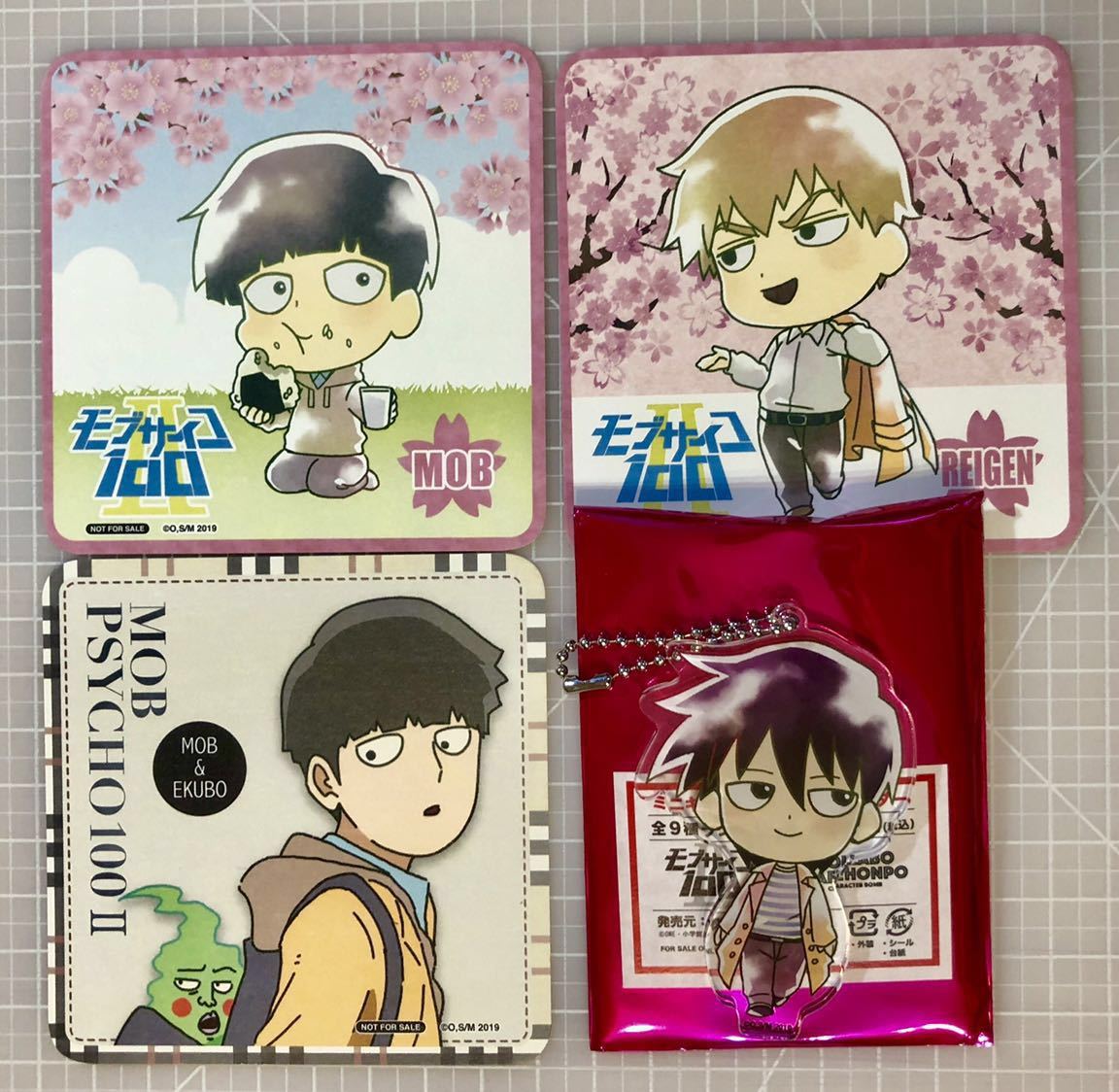 モブサイコ100II×コラボカフェ本舗限定 ミニキャラアクリル