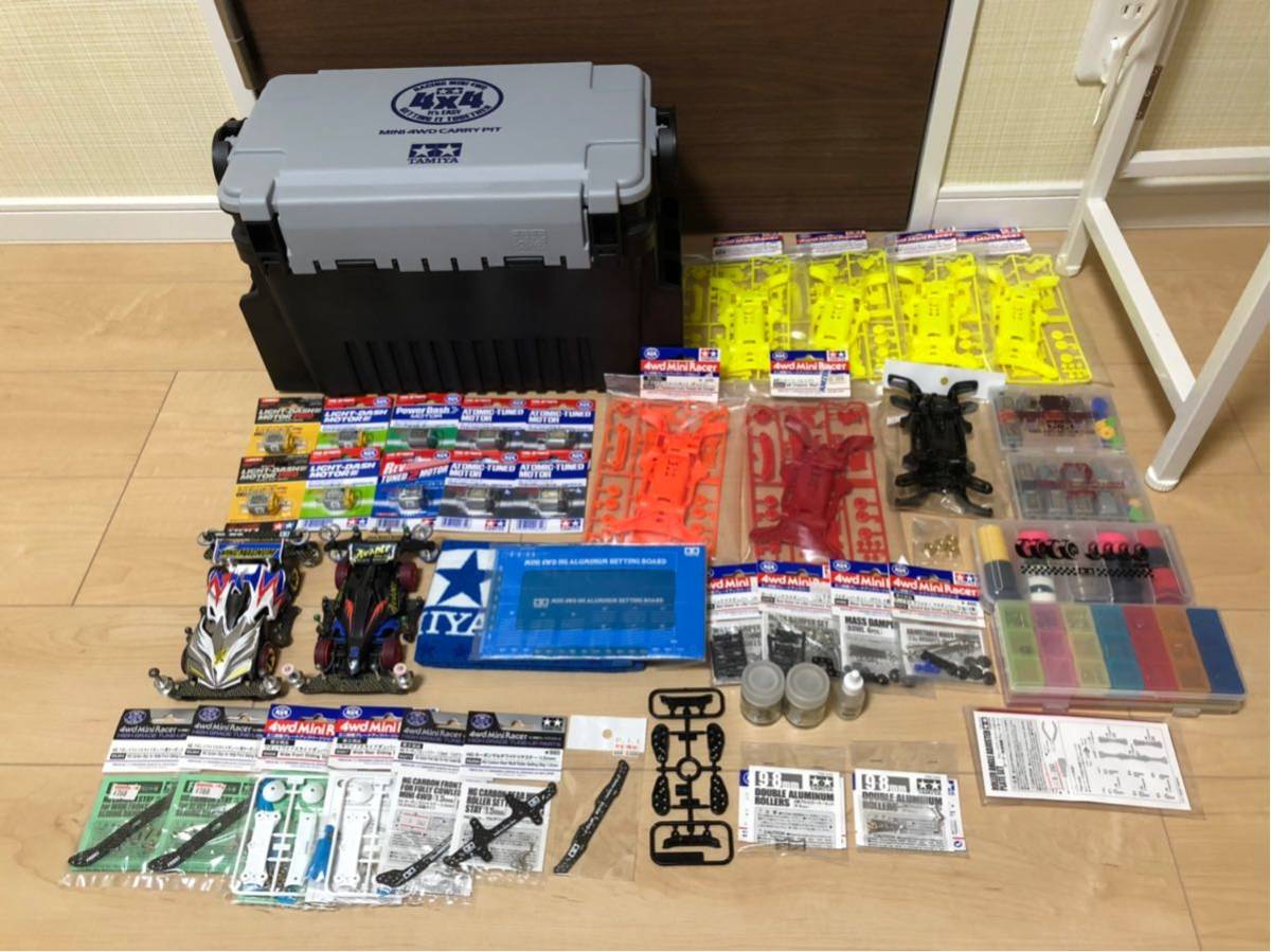 ミニ四駆 引退品 まとめ売り レーサーズボックス ミニ四駆 引退