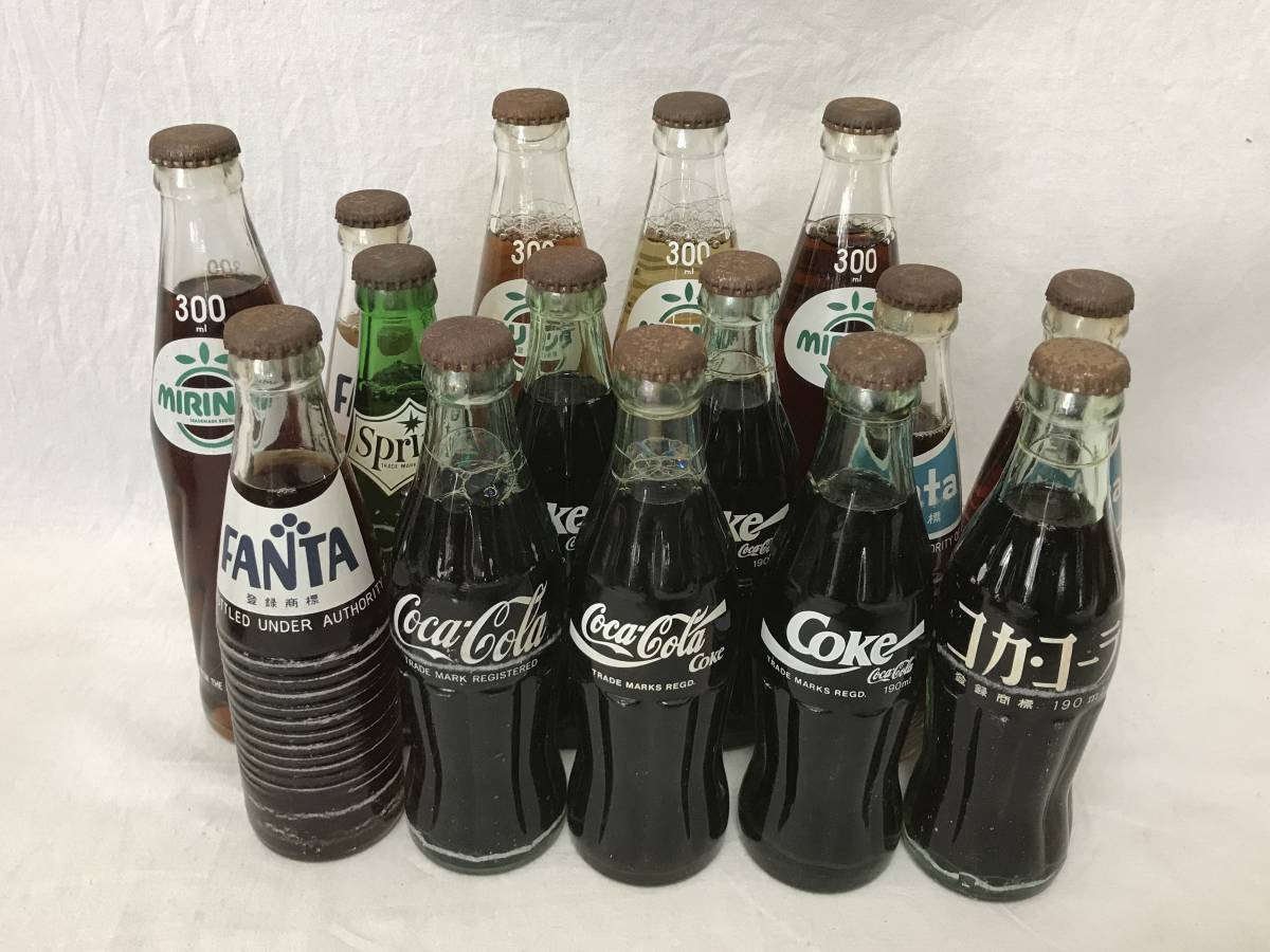 何十年前のファンタ1リットル瓶バラ売り可‼️ コカコーラ ファンタ ボトル