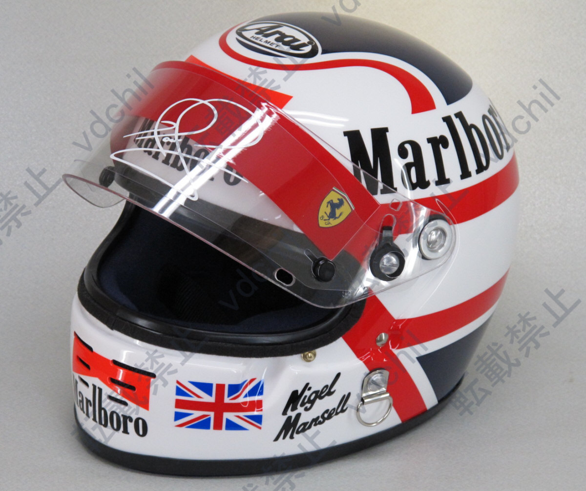 美品】Arai Marlboro ナイジェル・マンセル レプリカヘルメット 【公式