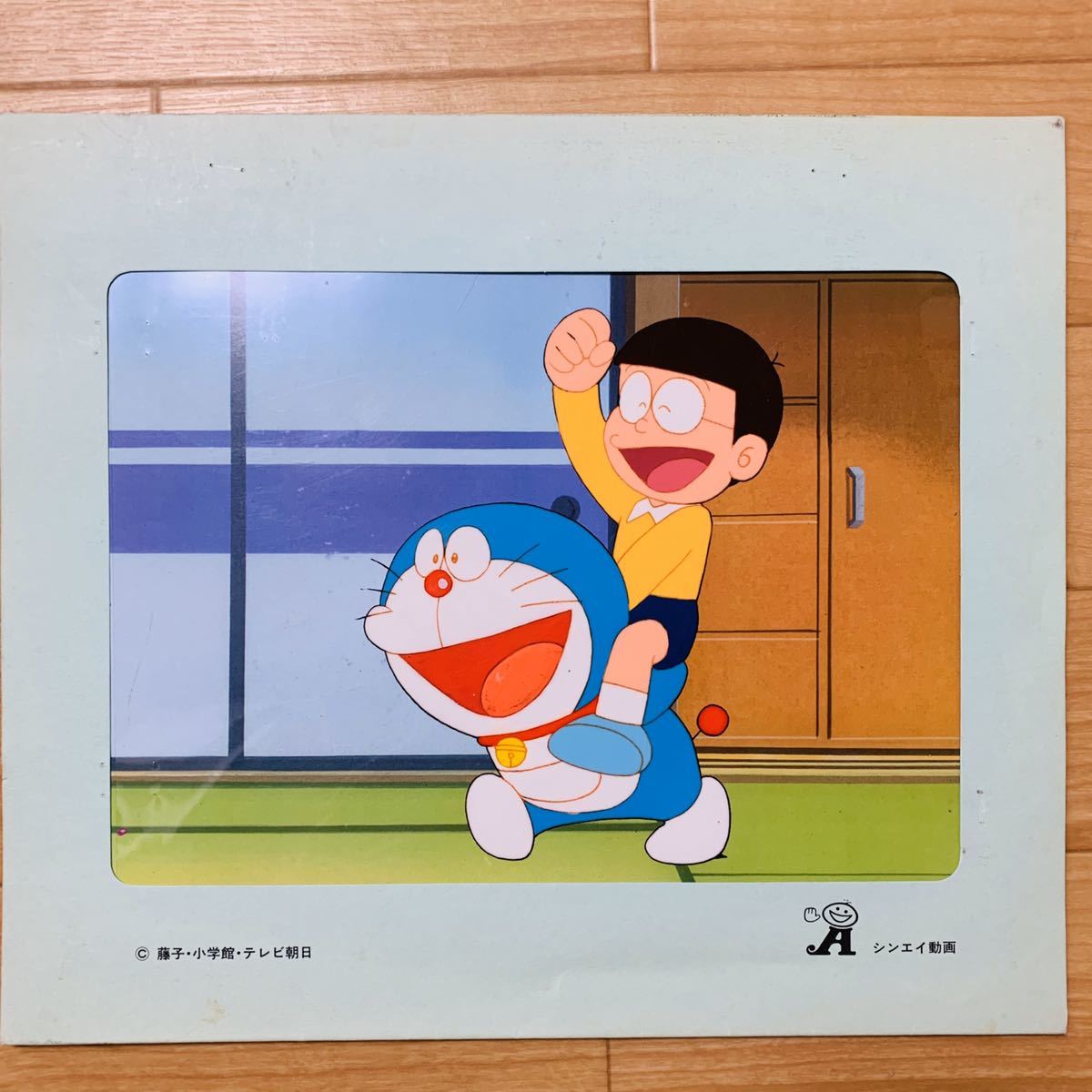 ドラえもん」劇場版アニメ背景画付きセル画額縁入り ドラえもん」劇場