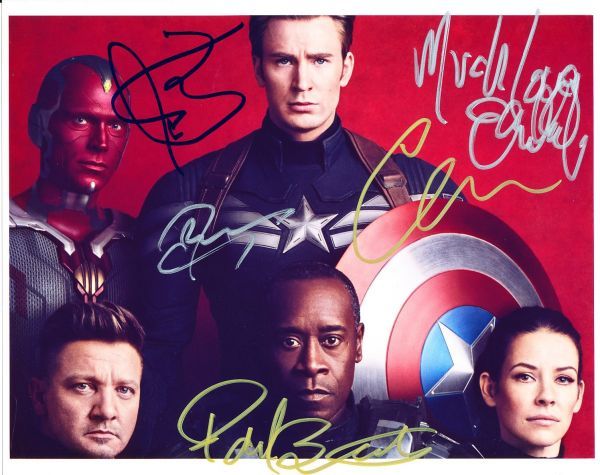 直筆サイン入り写真 アベンジャーズ4 マイティソー ケヴィンファイギSA