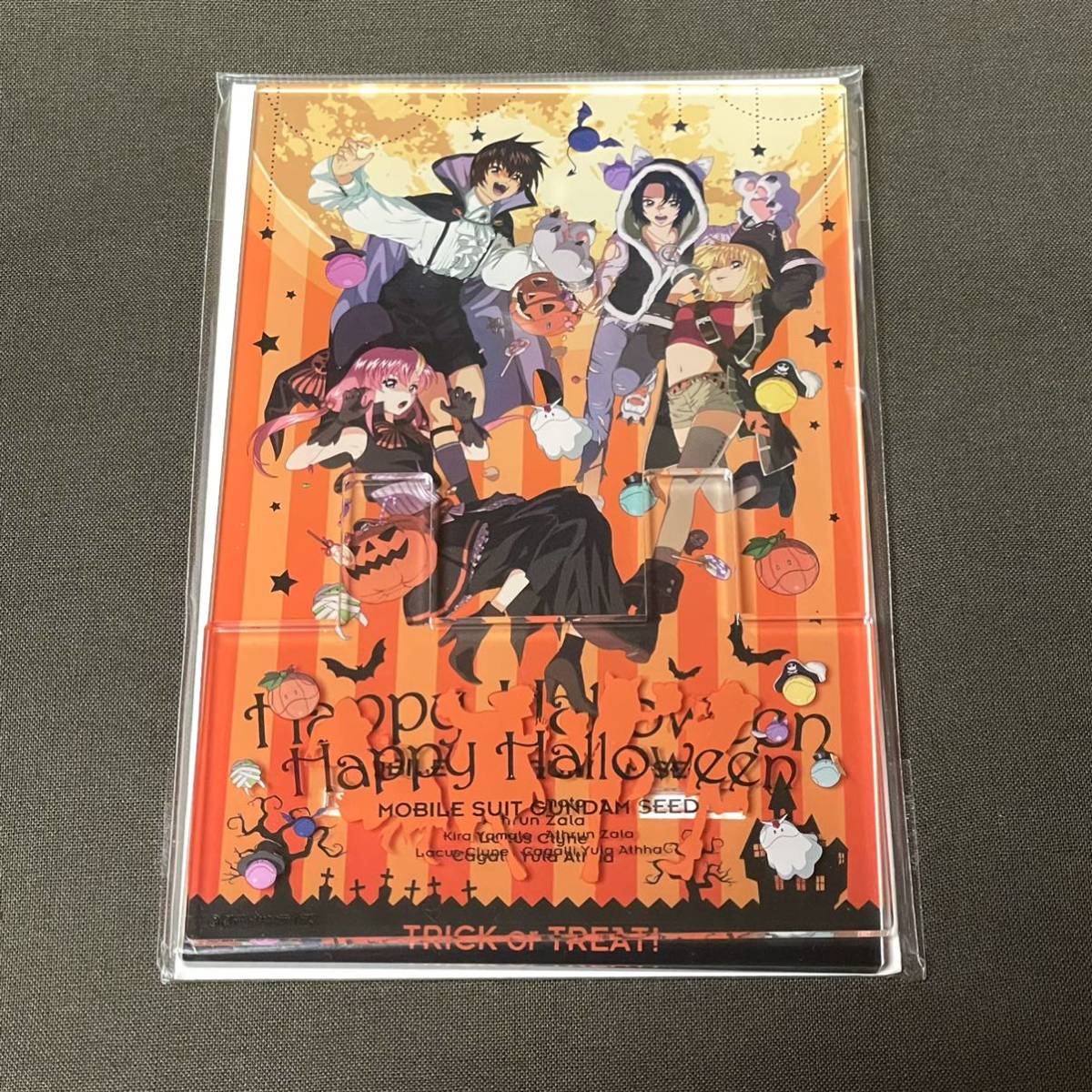 ガンダムSEED ガンダムカフェ アクリルスタンド キラ ハロウィンVer.