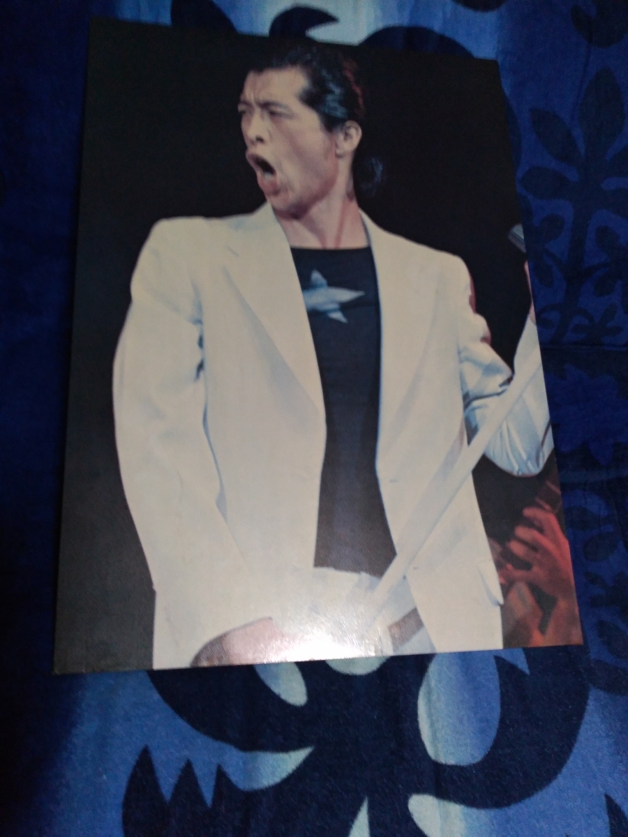 矢沢永吉 特大B1 ポスター 非売品 レア 白スーツ 矢沢永吉 特大B1