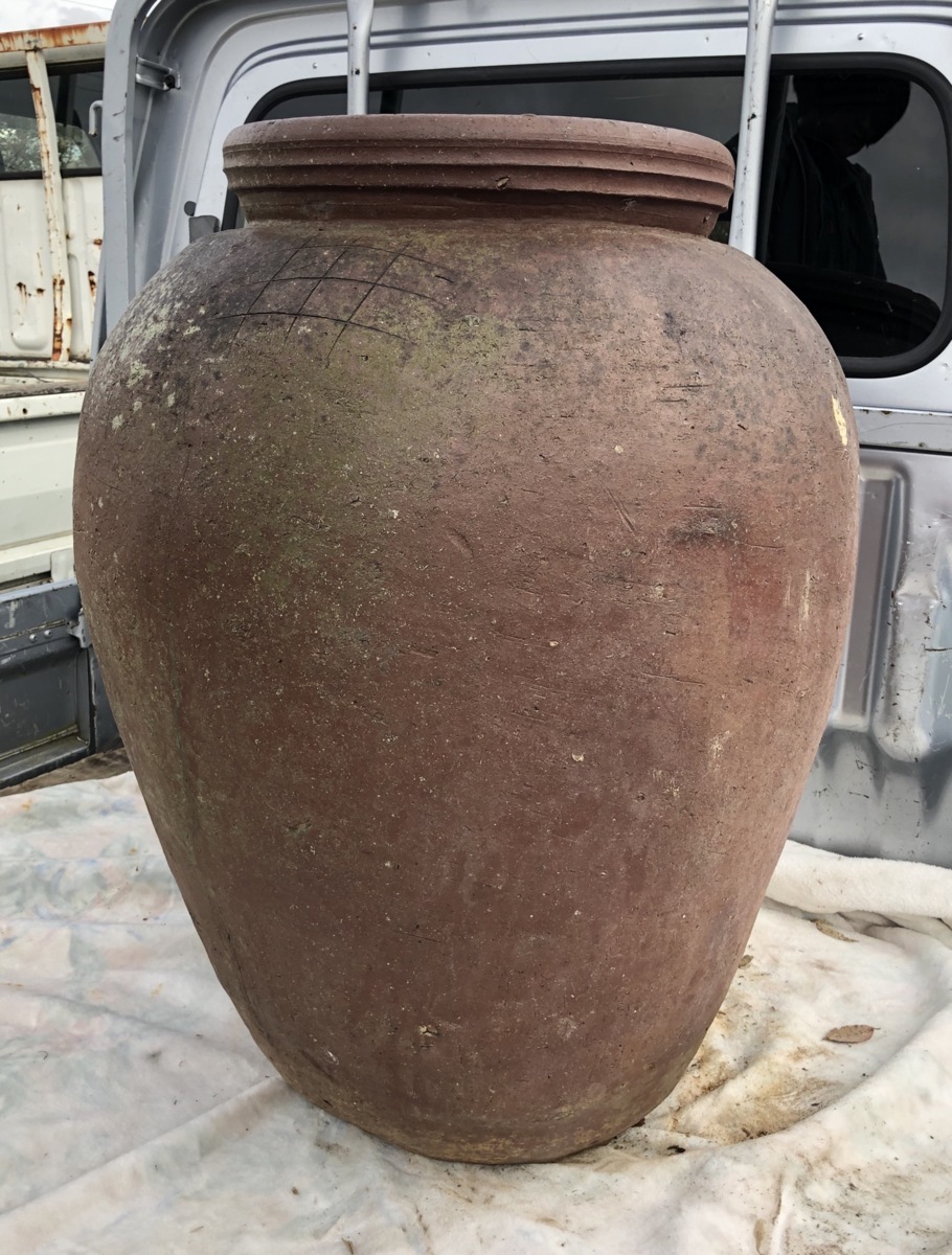 備前焼 大壺 宮本陶朋 備前焼 大壺 宮本陶朋 備前焼 大壺 宮本陶朋