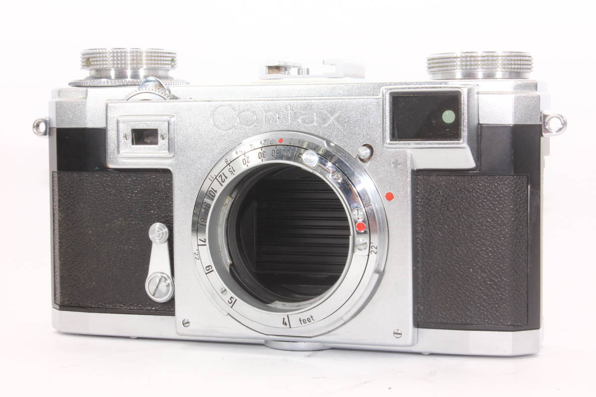 CONTAX IIa Zeiss Ikon ジャンク ケース付き ZEISS IKON CONTAX IIIA