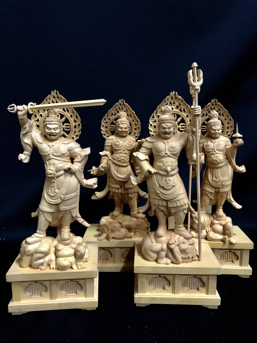 インド 白檀 象そう 木彫り 仏教美術 仏像 骨董 木像 木製 仏教 密教