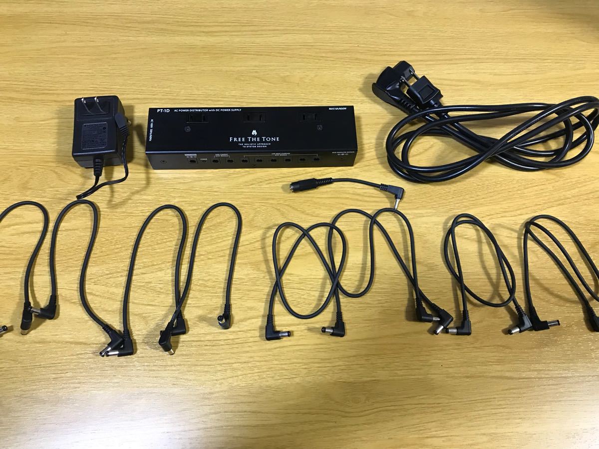 FREE THE TONE パワーサプライ PT-1D + オーテク電源ケーブル PT-1D