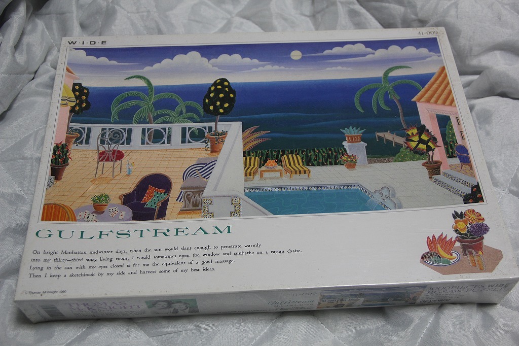 ビバリー ジグソーパズル ブルーカウチ トーマス・マックナイト