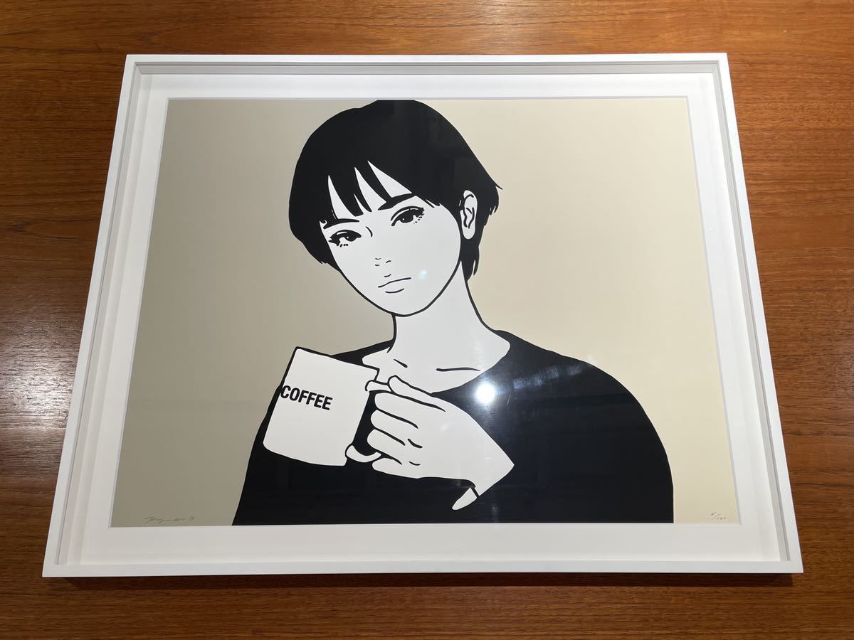 kyne untitled 2024 ED100 yellow シルクスクリーン Kyne Noncheleee