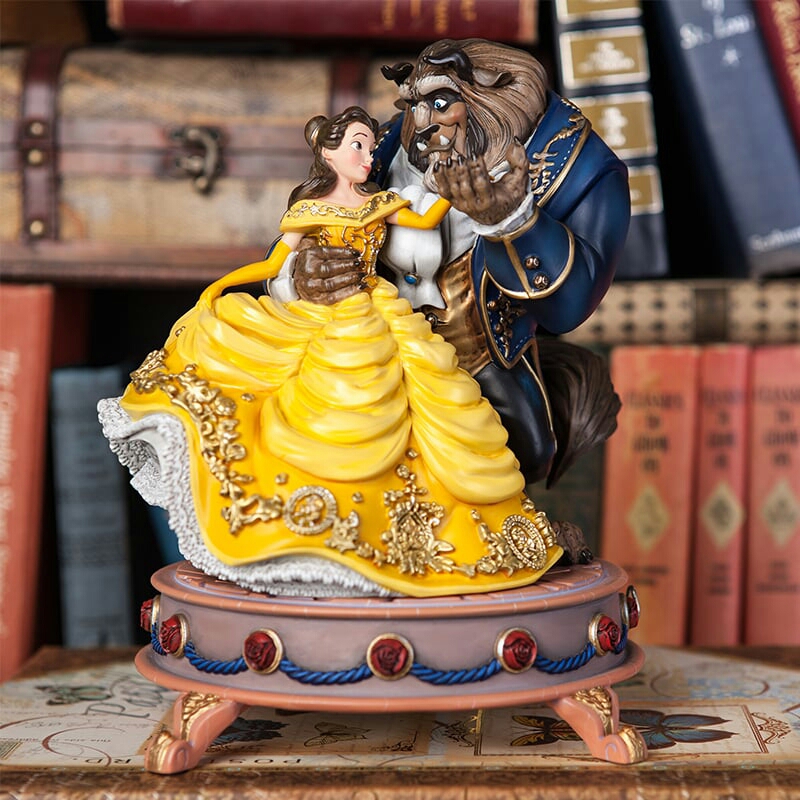 美女と野獣オルゴールフィギュア