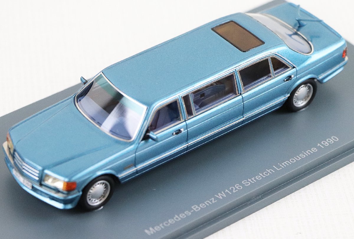 SunStar MB-600 ベンツ リムジン ネイビー 1/18 SunStar MB-600 ベンツ