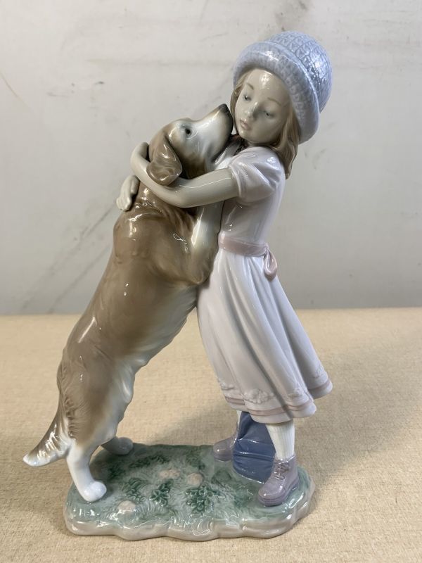 未使用・箱入 PICK BOY 犬 置物 演奏会 5匹 陶器人形 フィギュリン