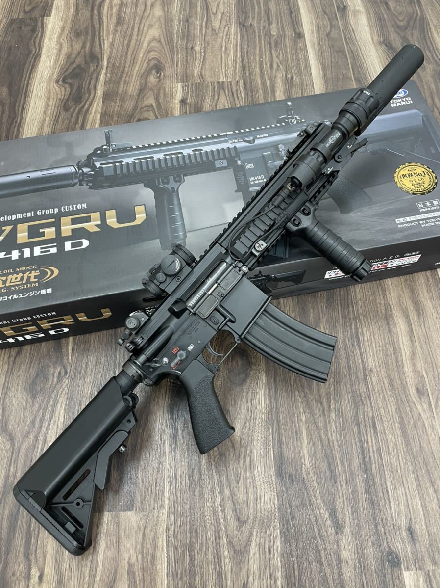 HK416Dデブグル 愛銃紹介】HK416D DEVGRUカスタム-東京マルイ 次世代