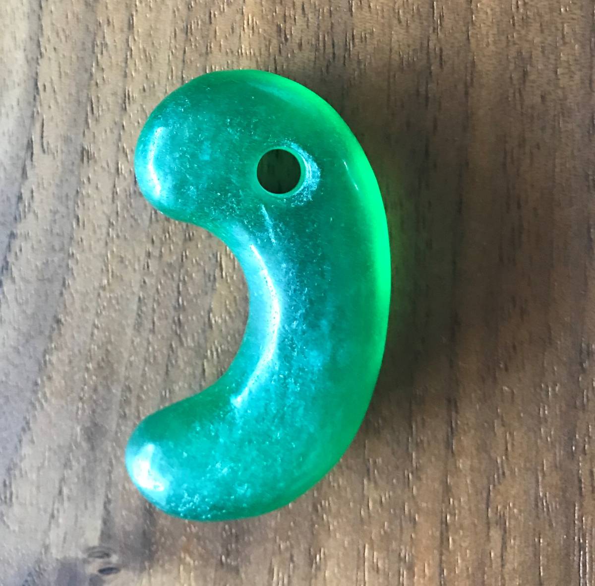 古墳期 出土 超ろうかん糸魚川翡翠勾玉 縄文時代 根付 石器 土器 翡翠勾玉