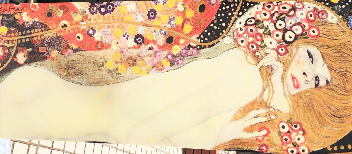 IKEA 水蛇 アートパネル gustav klimt グスタフ クリムト 廃盤 Amazon