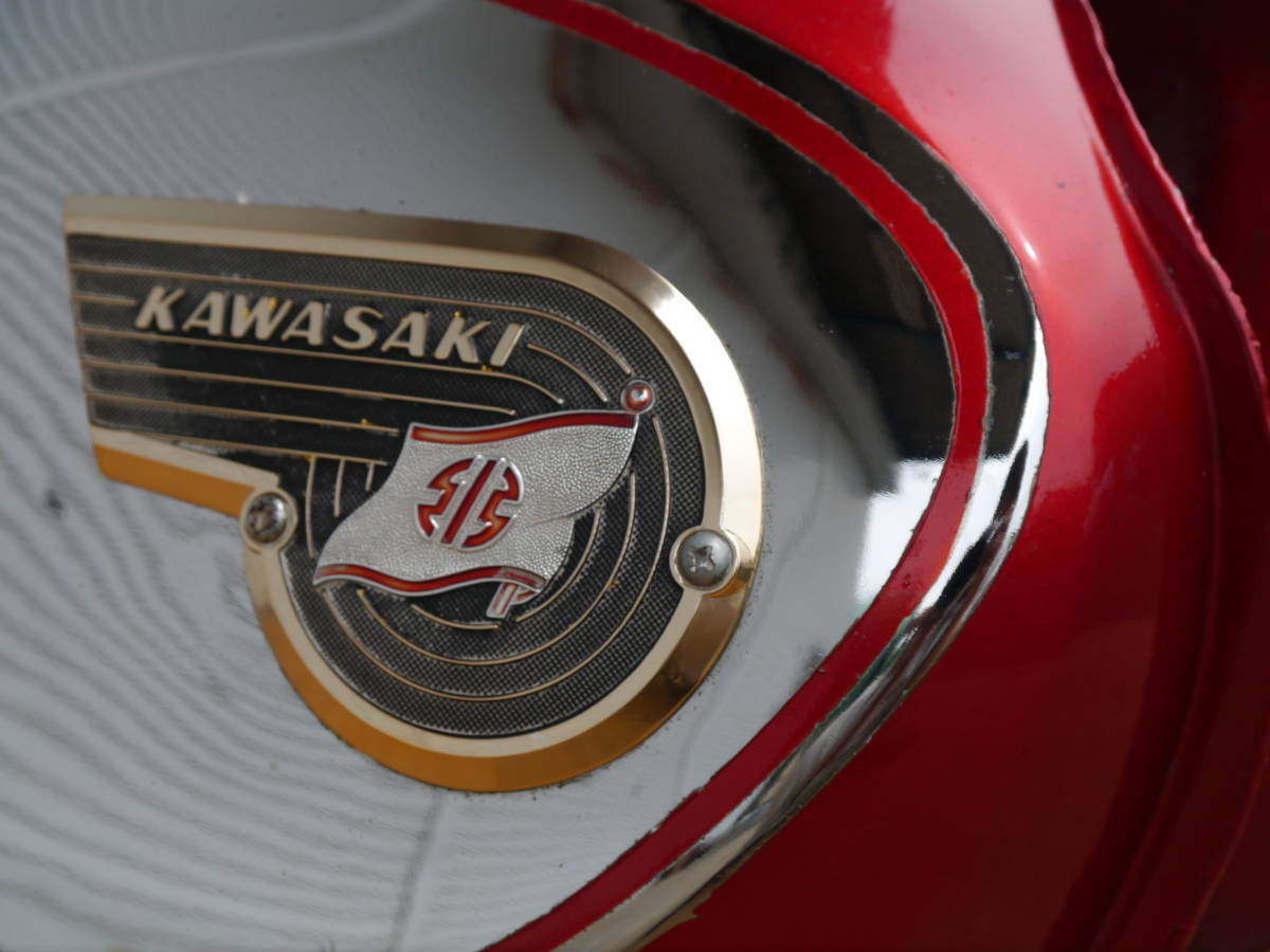 カワサキ純正カワサキメグロSG W 1タンクエンブレム新品未使用