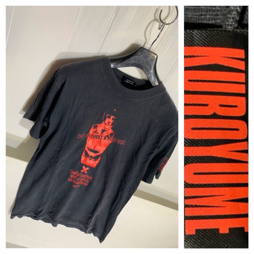 黒夢 ビッグシルエットTシャツ DT/XLサイズ corkscrew 黒夢 ビッグ