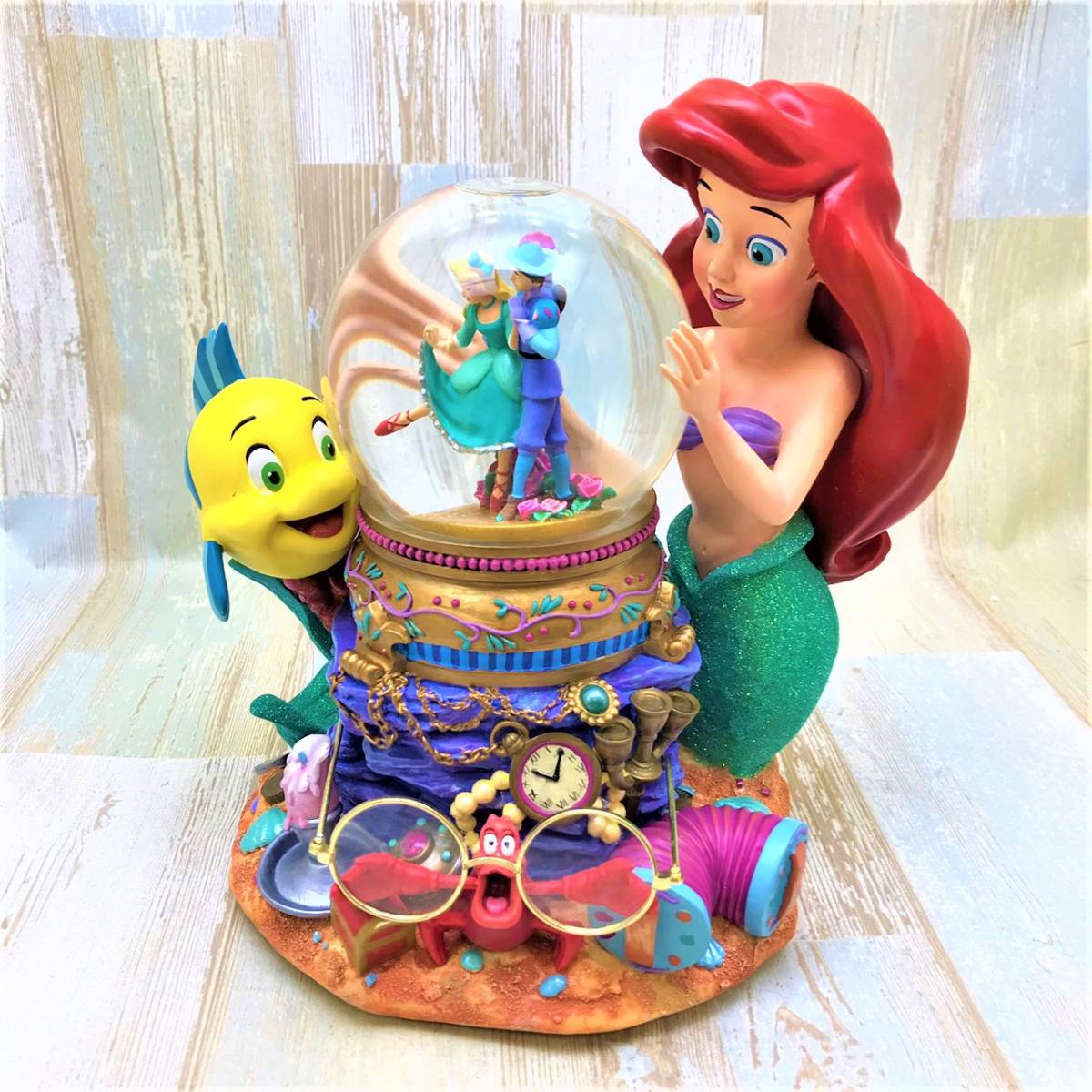 アリエル リトルマーメイド スノードーム ディズニーストア スノー