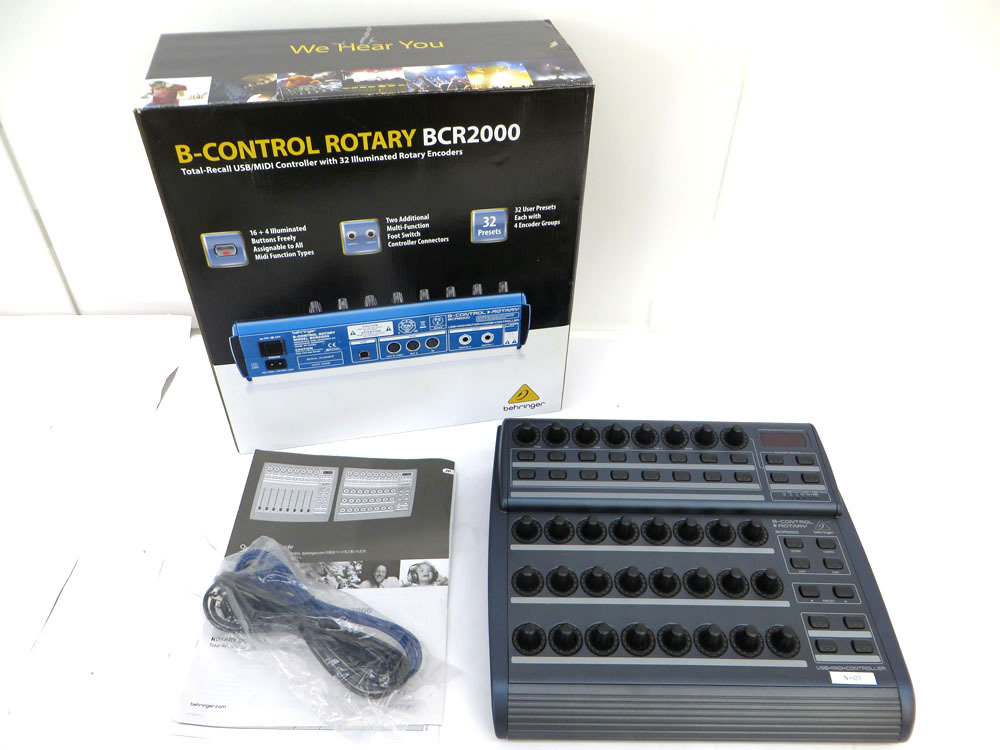 BEHRINGER BCR2000 USB/MIDI コントローラー BEHRINGER(ベリンガー
