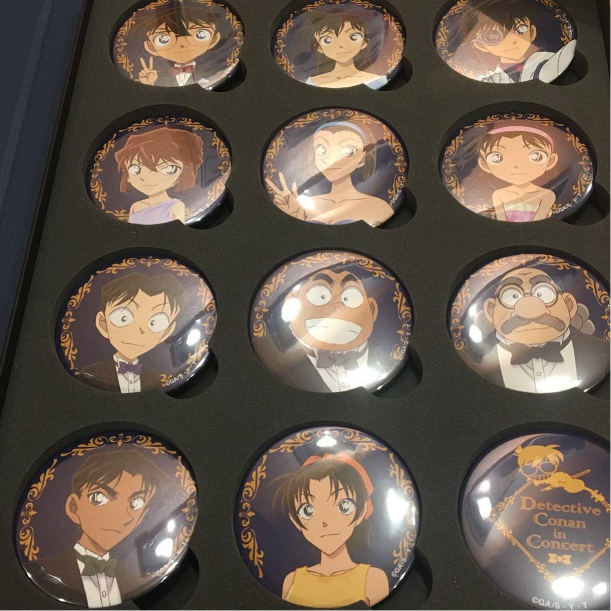 コナンコンサート 2019 S席 特典 缶バッジ バッグ LED ブレスレット