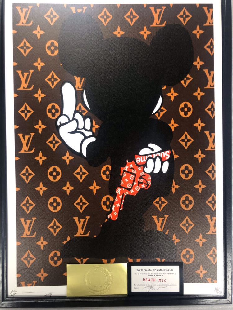DEATH NYC世界限定100枚 Louis Vuitton ダビンチ DEATH NYC世界限定100