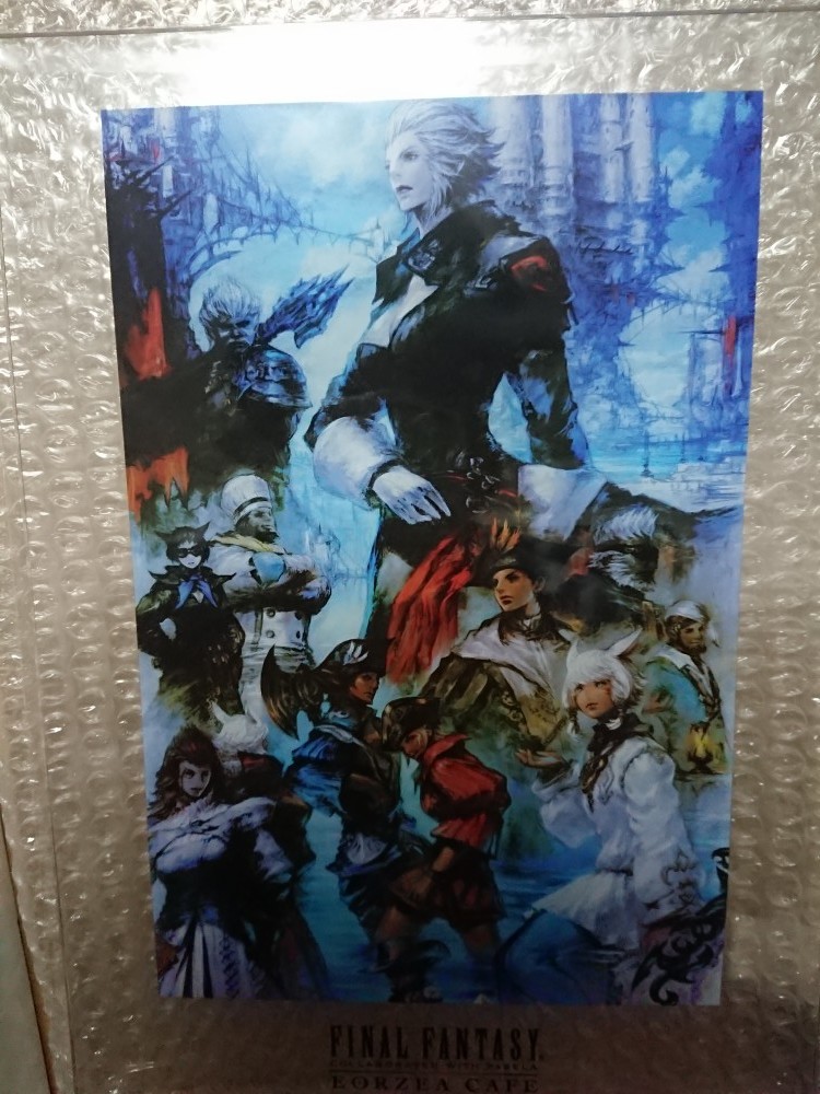 FF14 アクリル都市アート エオルゼアカフェ エオカフェ