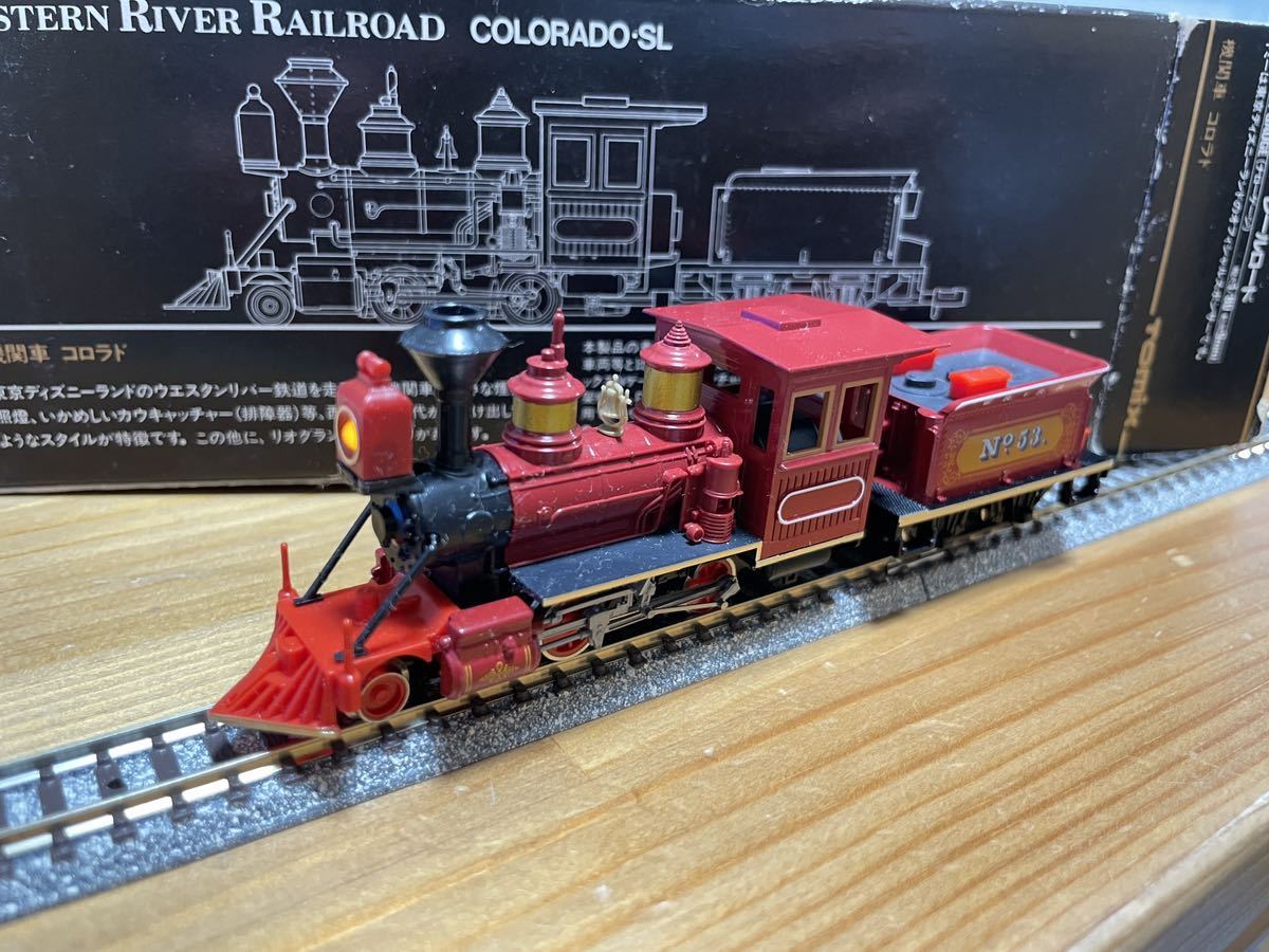 東京ディズニーランド ウエスタンリバーレールロード機関車リオ