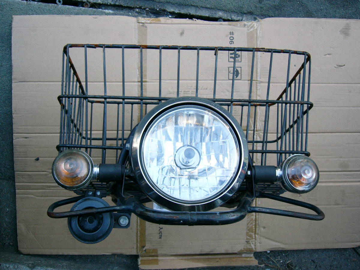 スーパーカブ50プロ AA04 純正ヘッドライト/ウインカーセット