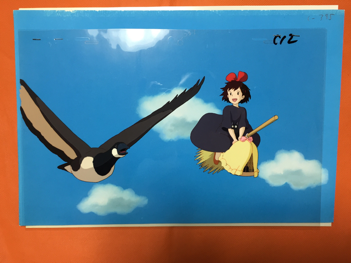 魔女の宅急便 セル画 スタジオジブリ キキ 宮崎駿 イラスト 原画 レア 希少