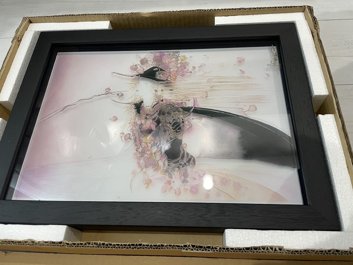 天野喜孝 シバクローム【くちづけ】 Yahoo!オークション - 【真作