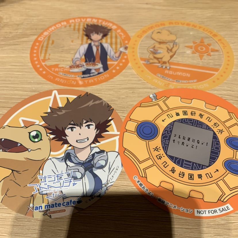 デジモンアドベンチャーtri. カラ鉄コラボ 第1弾 注文 コースター
