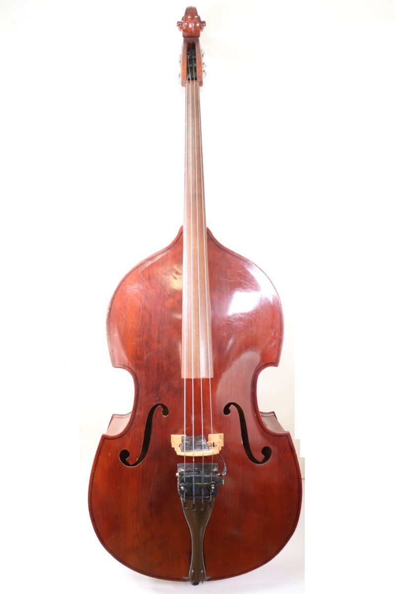 引取限定 Chaki コントラバス D-3 ウッドベース BASS チャキ ケース付