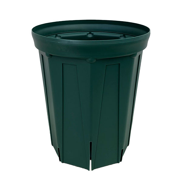 園芸ネット本店｜スリット鉢7号ロングタイプCSM-210L（モスグリーン