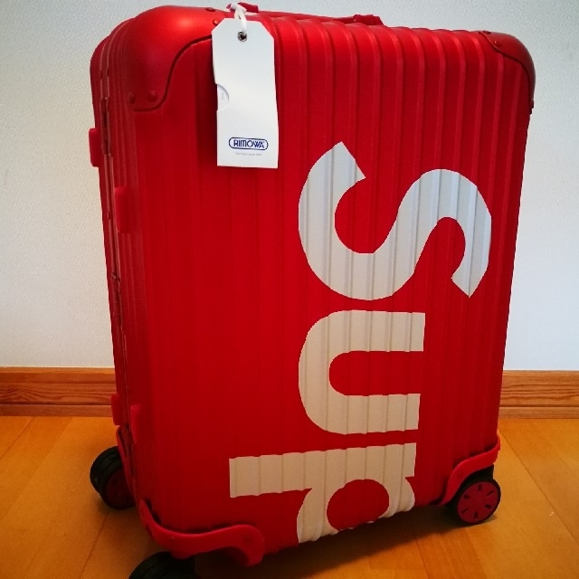 Supreme x RIMOWAキャリーケース red 人気話題コラボ！Supreme RIMOWA