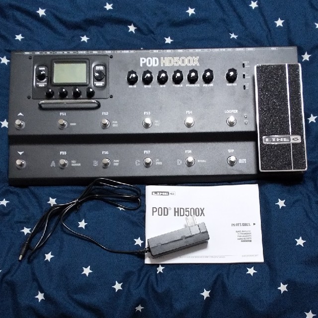 LINE6 POD HD500X マルチエフェクター Line6 POD 500X アンプ