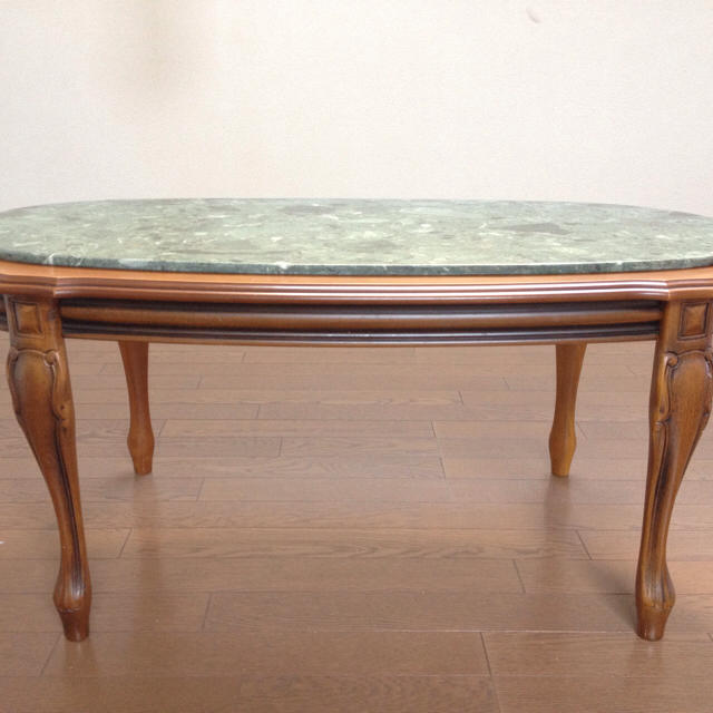 イタリア製大理石センターテーブル