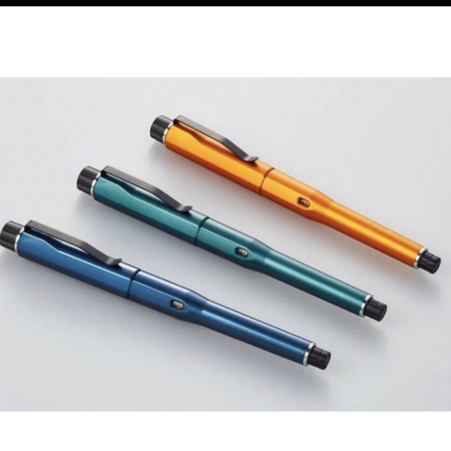 aun ガラスペン（未使用） 灯す オレンジ F細字 aun ガラスペン（未