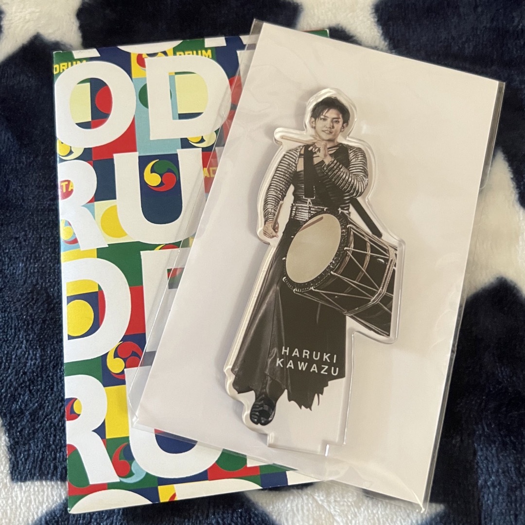 う*6様 DRUM TAO【河津晴喜さん】ミニアクリルスタンド 河津晴喜