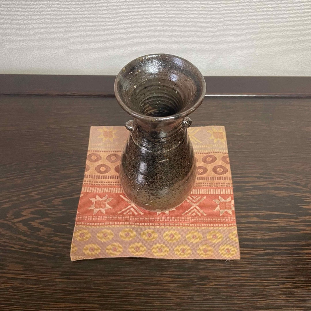 薩摩焼 元立院 黒さつま 黒釉 花生 花入 花器 花瓶 【公式通販】