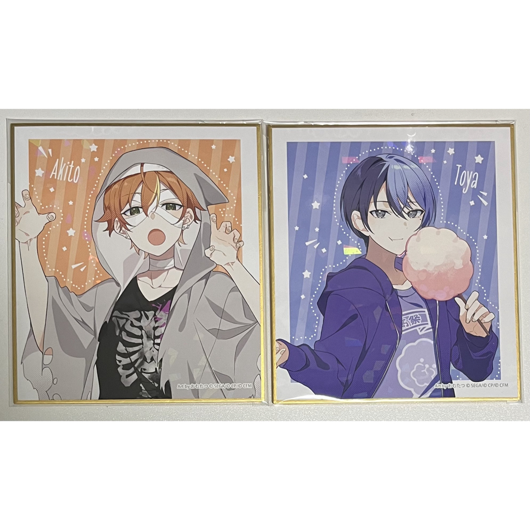 プロセカ 色紙 彰人 冬弥 神高文化祭 神山高校文化祭の通販 by