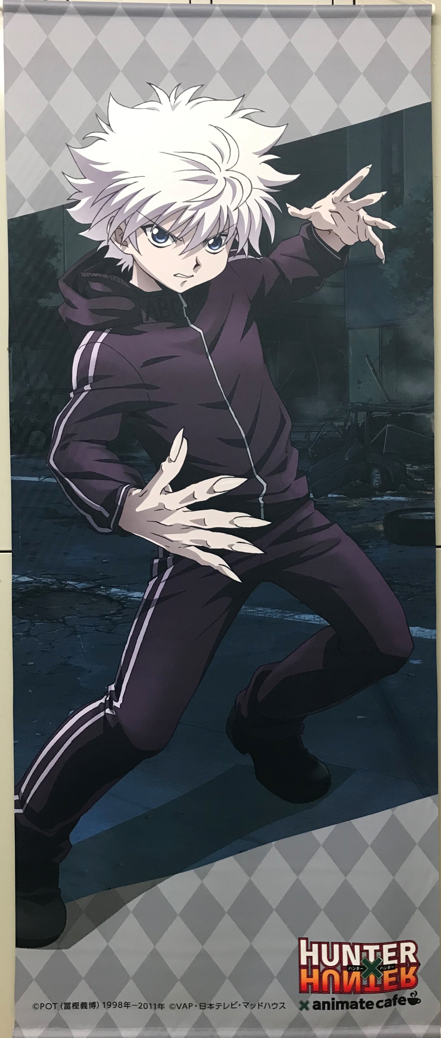 HUNTER×HUNTER×アニメイトカフェ 第6弾 タペストリー キルア HUNTER