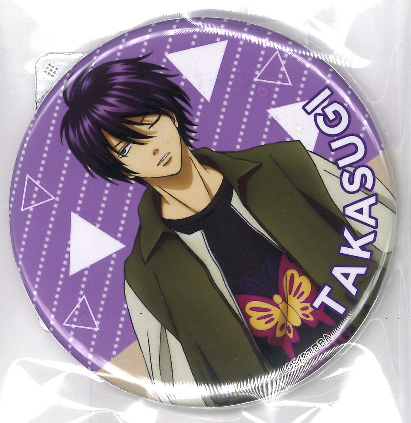 銀魂 神楽 花鳥風月 缶バッジ J-WORLD 銀魂 J-WORLD JW 花鳥風月 缶